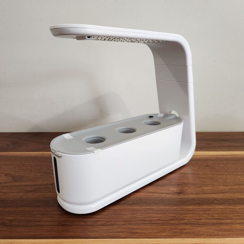 AeroGarden Sprout Indoor Garden LED Grow Light White Wall Plug Not Included